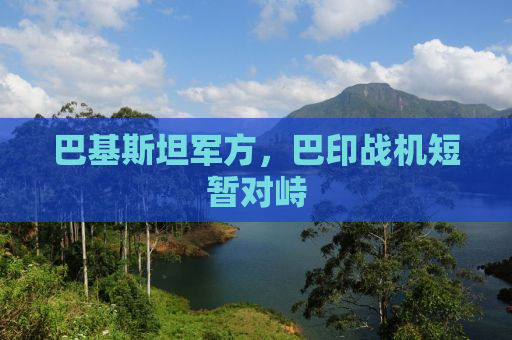 巴基斯坦军方，巴印战机短暂对峙