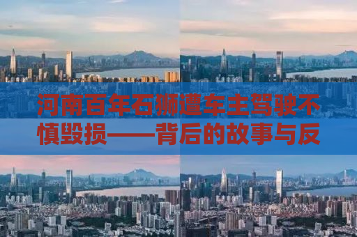 河南百年石狮遭车主驾驶不慎毁损——背后的故事与反思
